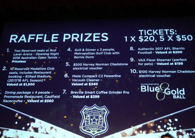 Blue & Gold Ball 2017