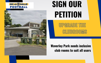 Sign the Petition- Upgrade our Clubrooms
