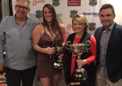 Jennie Loughnan  ( presidents award ) Sally Fyfield ( best club person )
