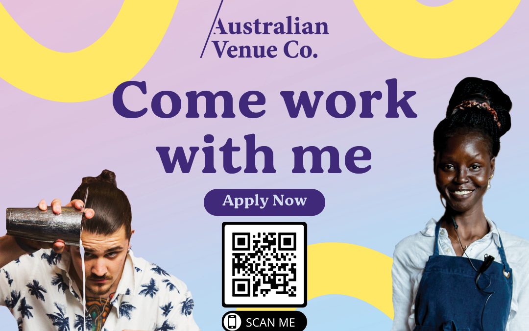 Australian Venue Co are hiring