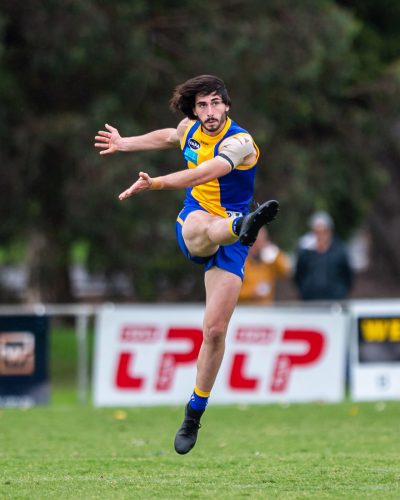 VAFA Round 1 - Premier B Men's, De La Salle vs Old Haileyburians, held at Waverley Oval, Malvern East on 10/4/21 (Credit Image: Dennis Timm Photography)
